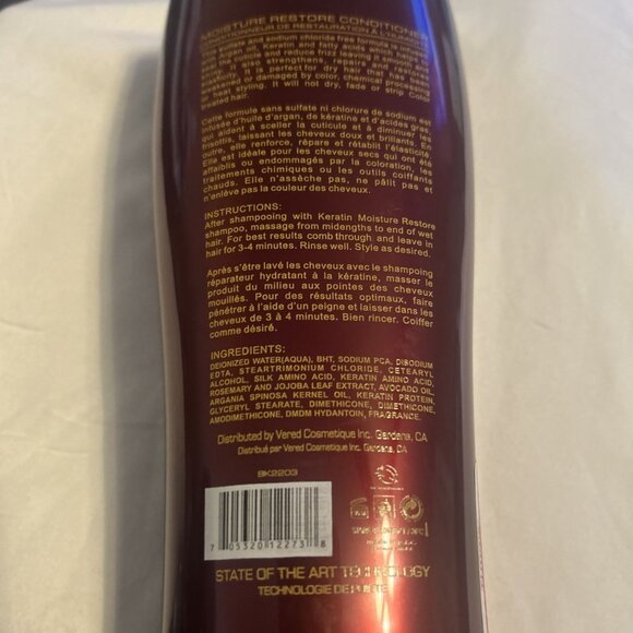 BIOKERATIN Moisture Restore CONDITIONER  For Dry Color Treated Hair Botanical - Picture 6 of 8